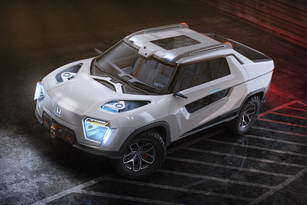 honda，Ridgeline EV，Pickup truck，Medical box，tool，