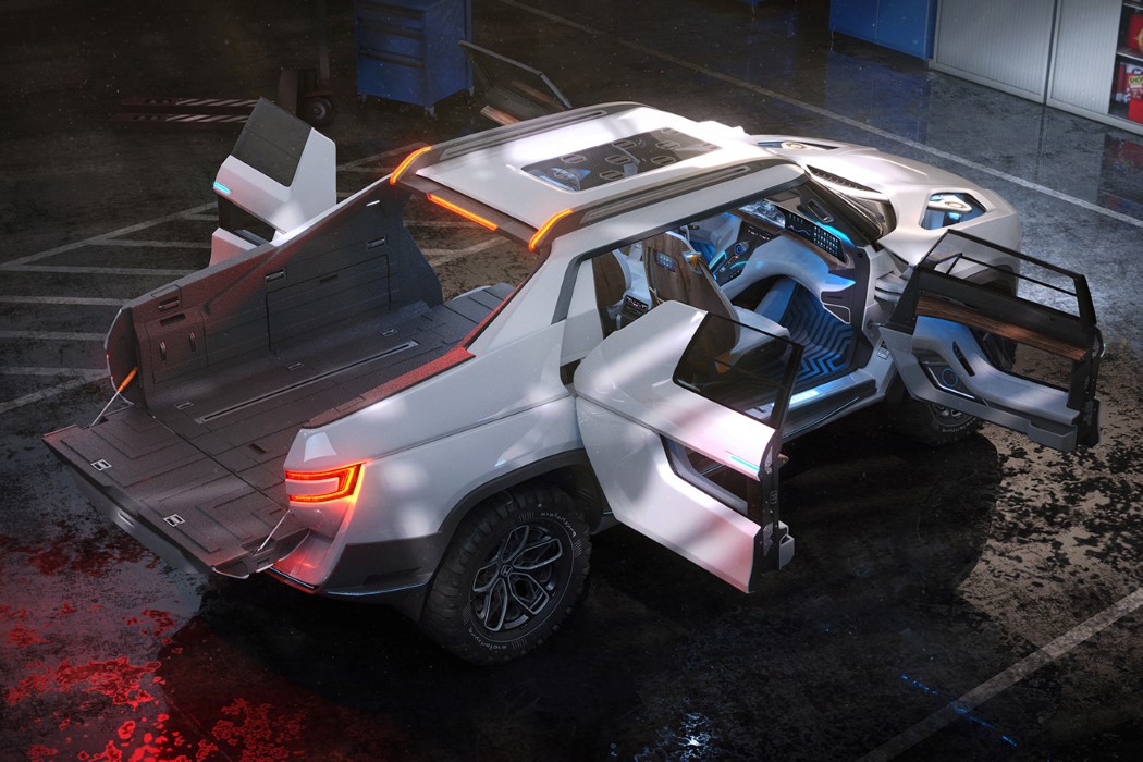 honda，Ridgeline EV，Pickup truck，Medical box，tool，