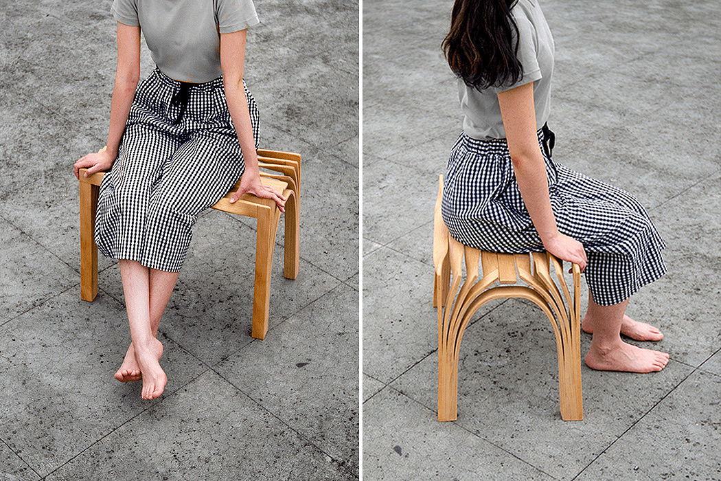 arrangement，vitality，bend，chair，woodwork，