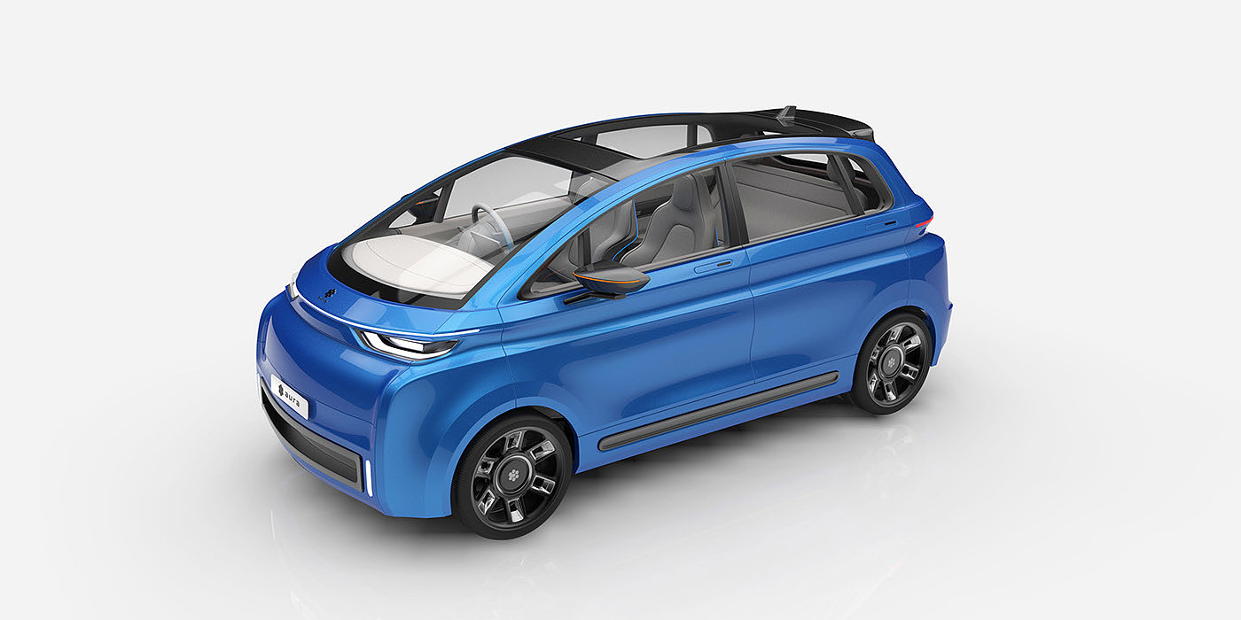 electric vehicle，IC engine，AURA Car，Large space，