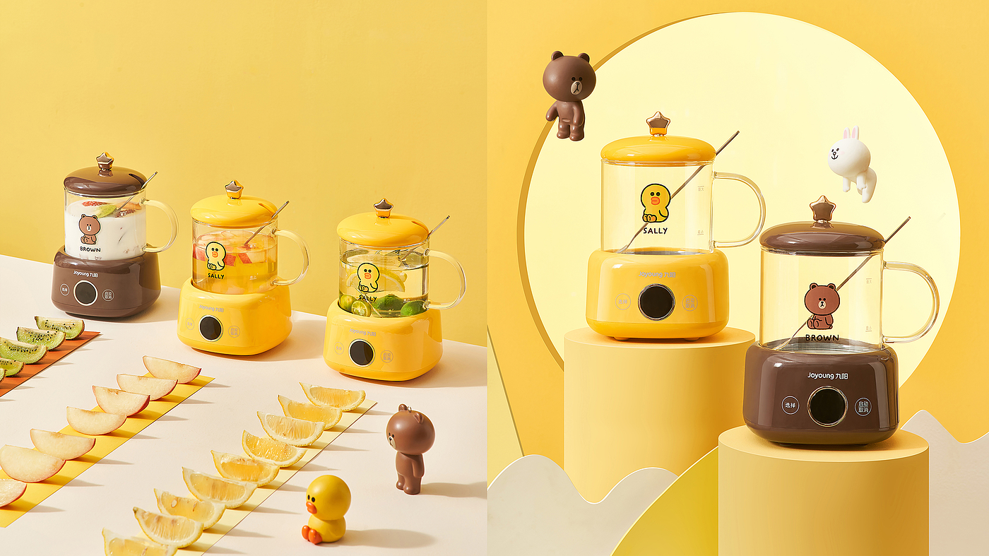 Health pot，Health cup，Water cup，Star，starlight，LINEFRIENS，jointly，