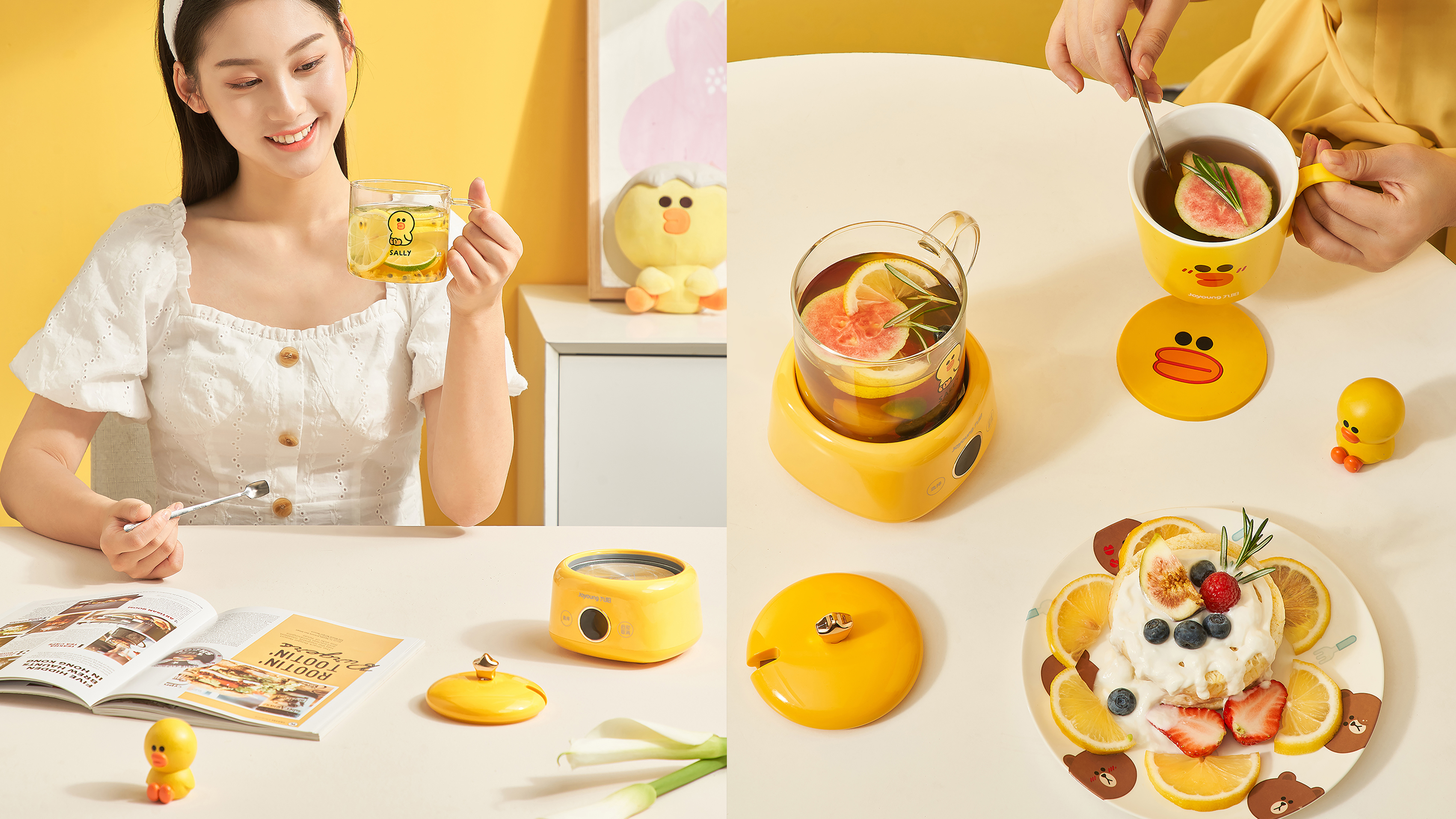 Health pot，Health cup，Water cup，Star，starlight，LINEFRIENS，jointly，