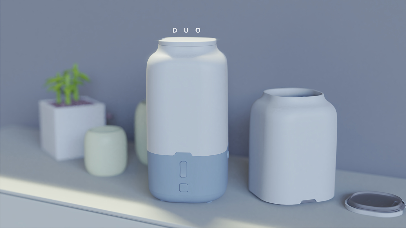 Aromatherapy，product design，Head changing device，