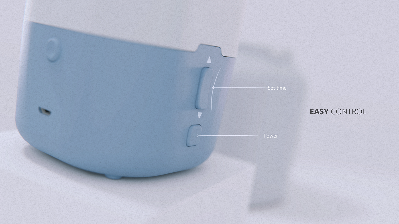 Aromatherapy，product design，Head changing device，