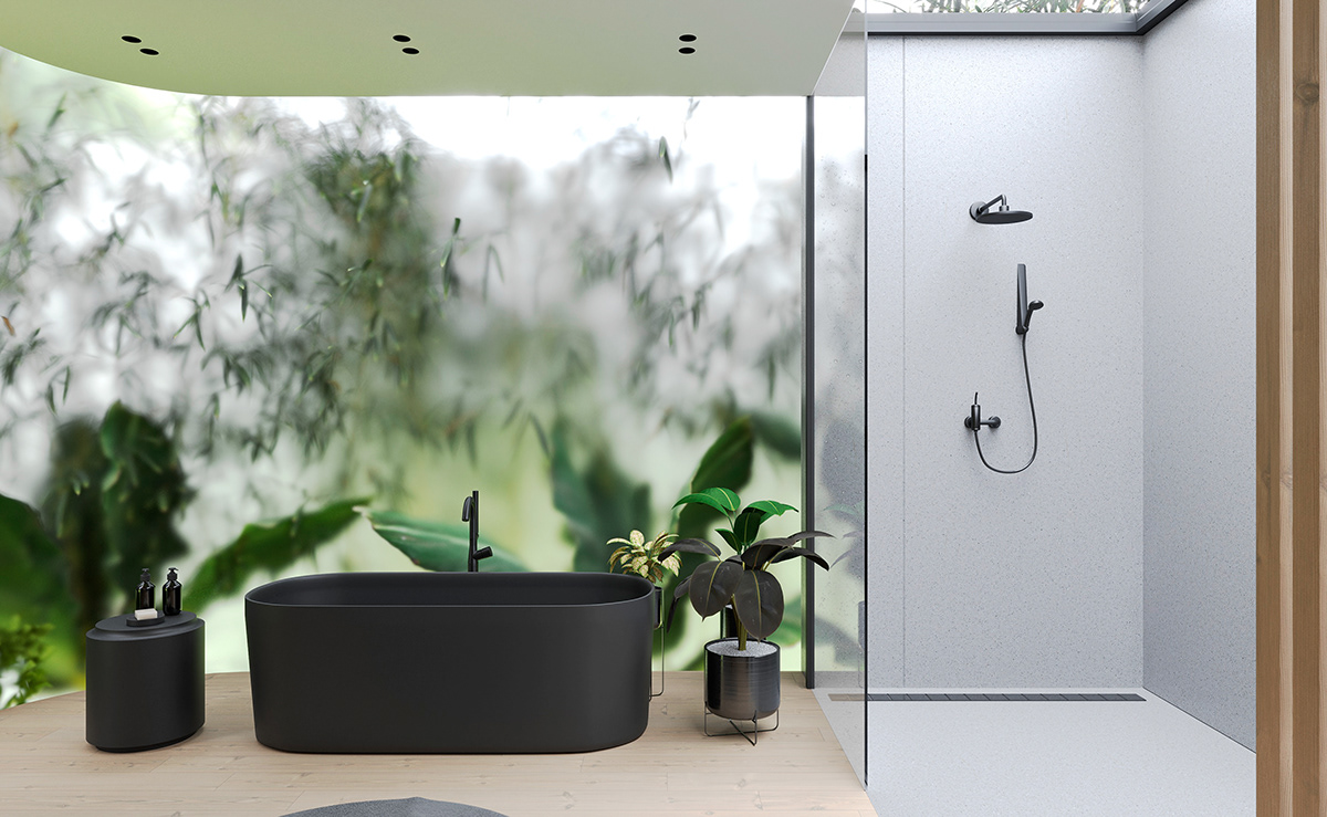 Shower Room，wood，Granite，comfortable，