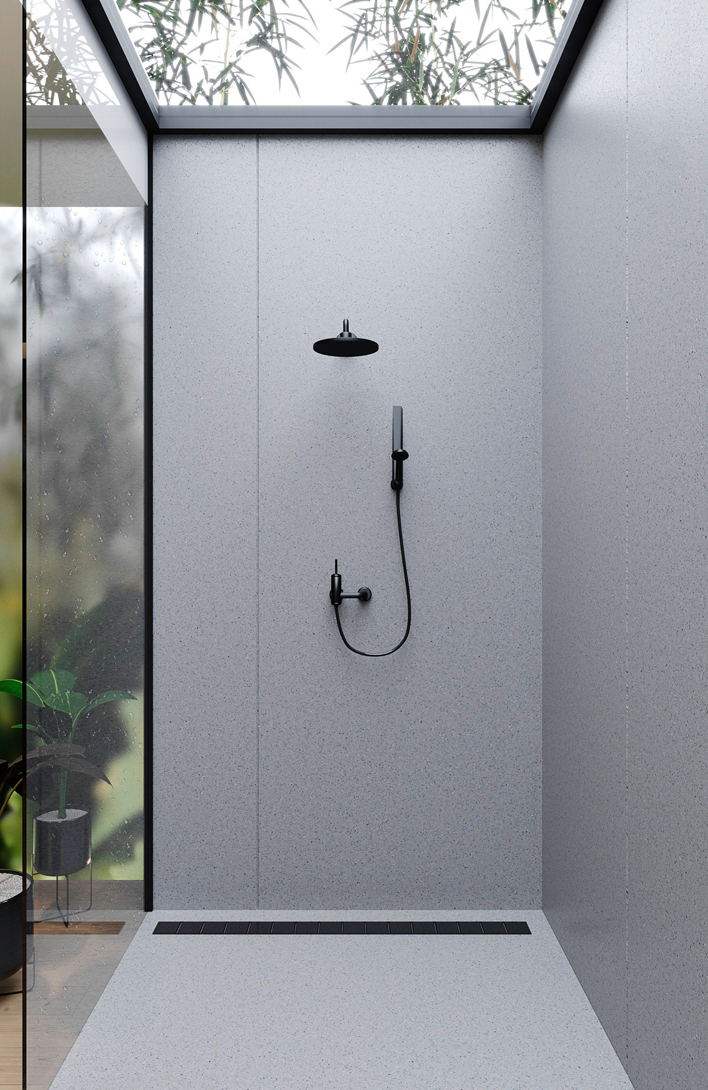 Shower Room，wood，Granite，comfortable，