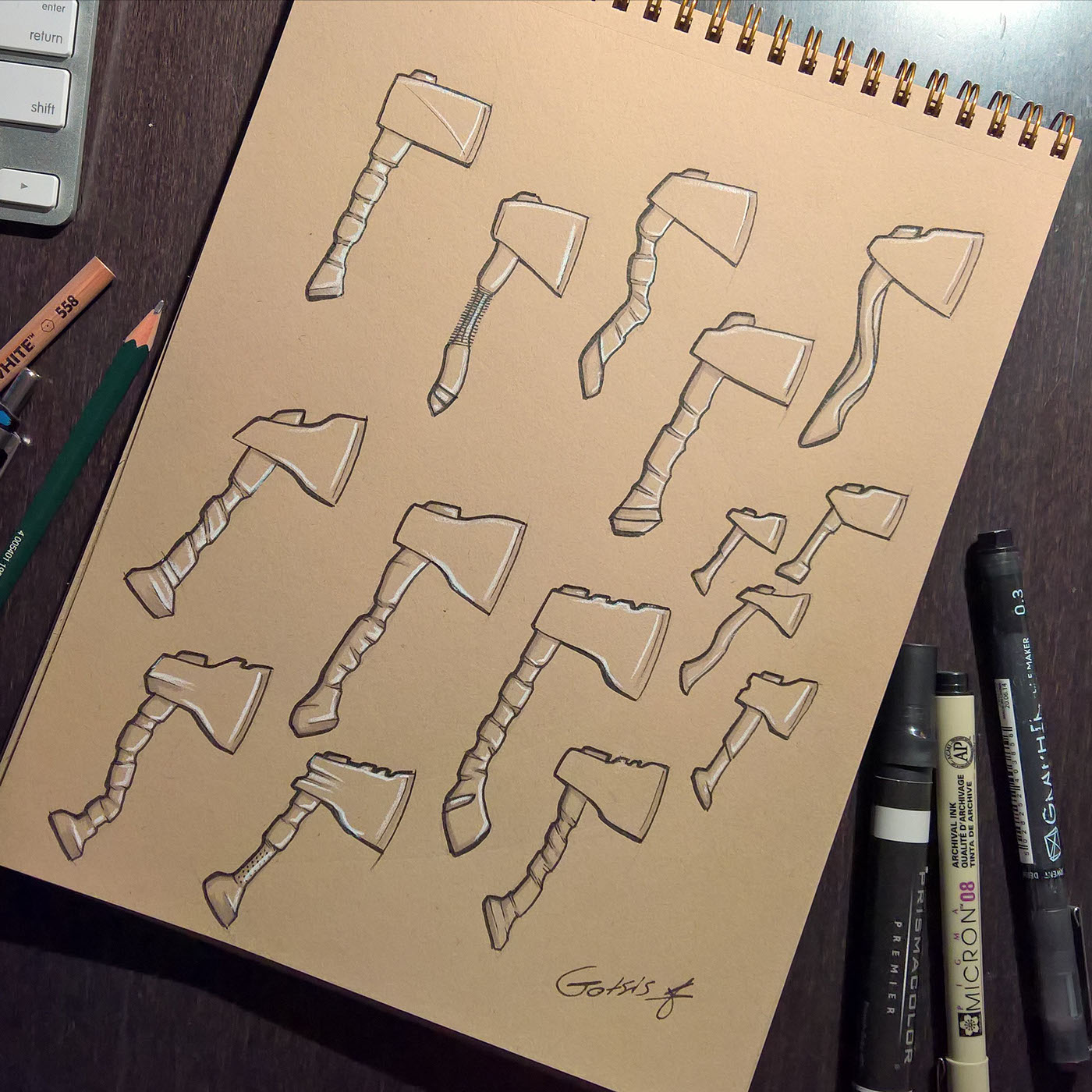 Hand drawn，draft，illustrated book，Sketch，