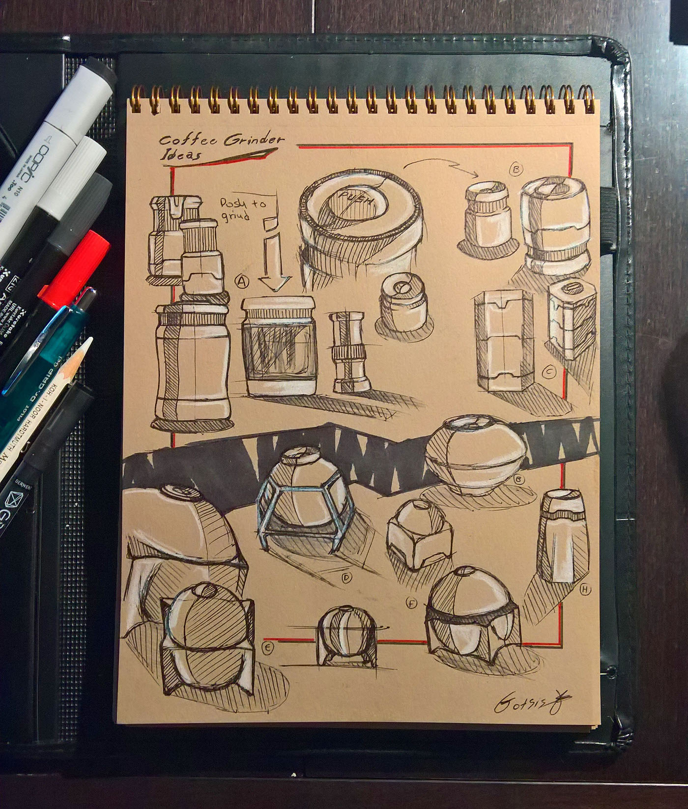 Hand drawn，draft，illustrated book，Sketch，