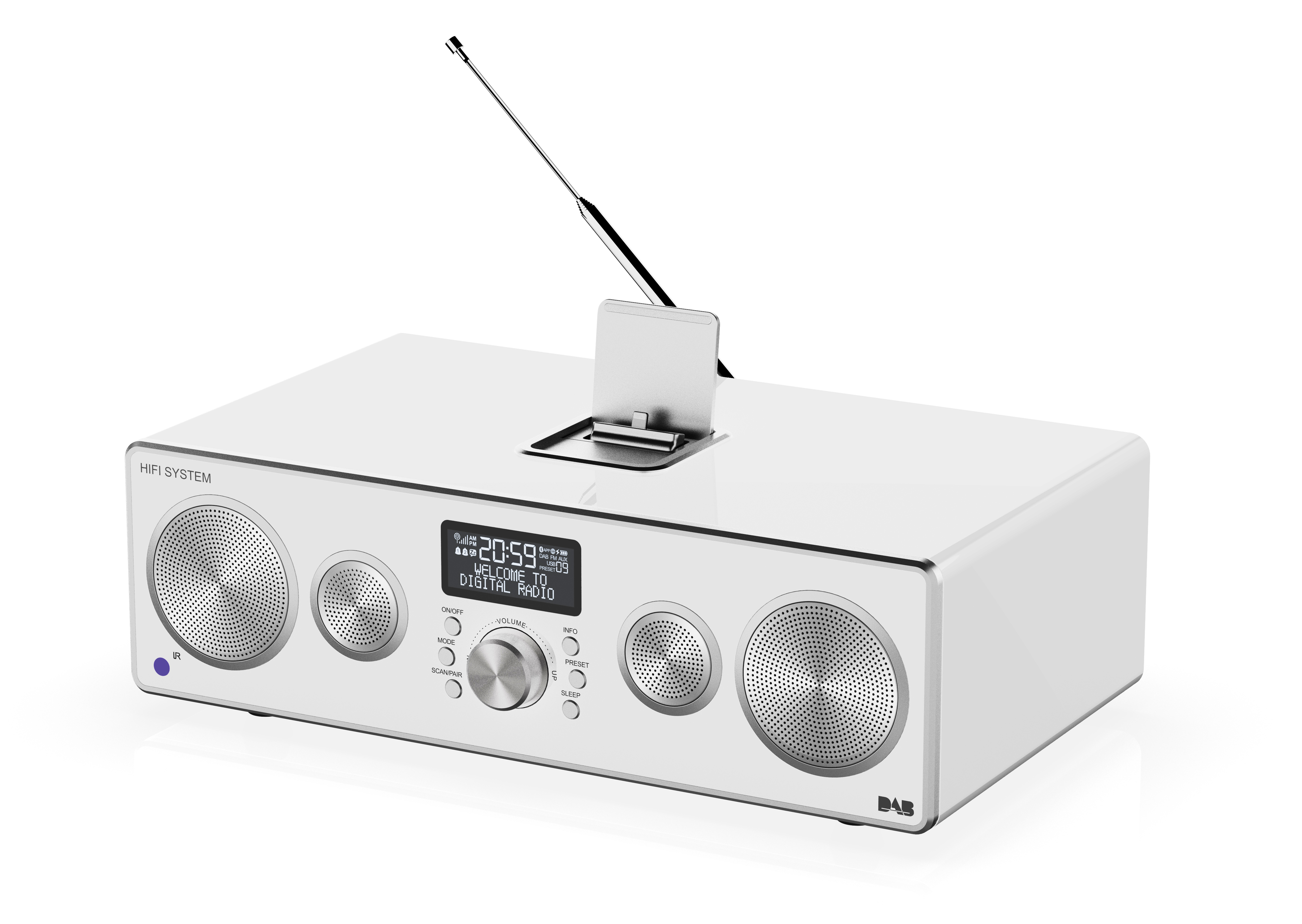 HIFI SYSTEM，loudspeaker box，Multimedia speaker，DAB，Bluetooth Speaker ，