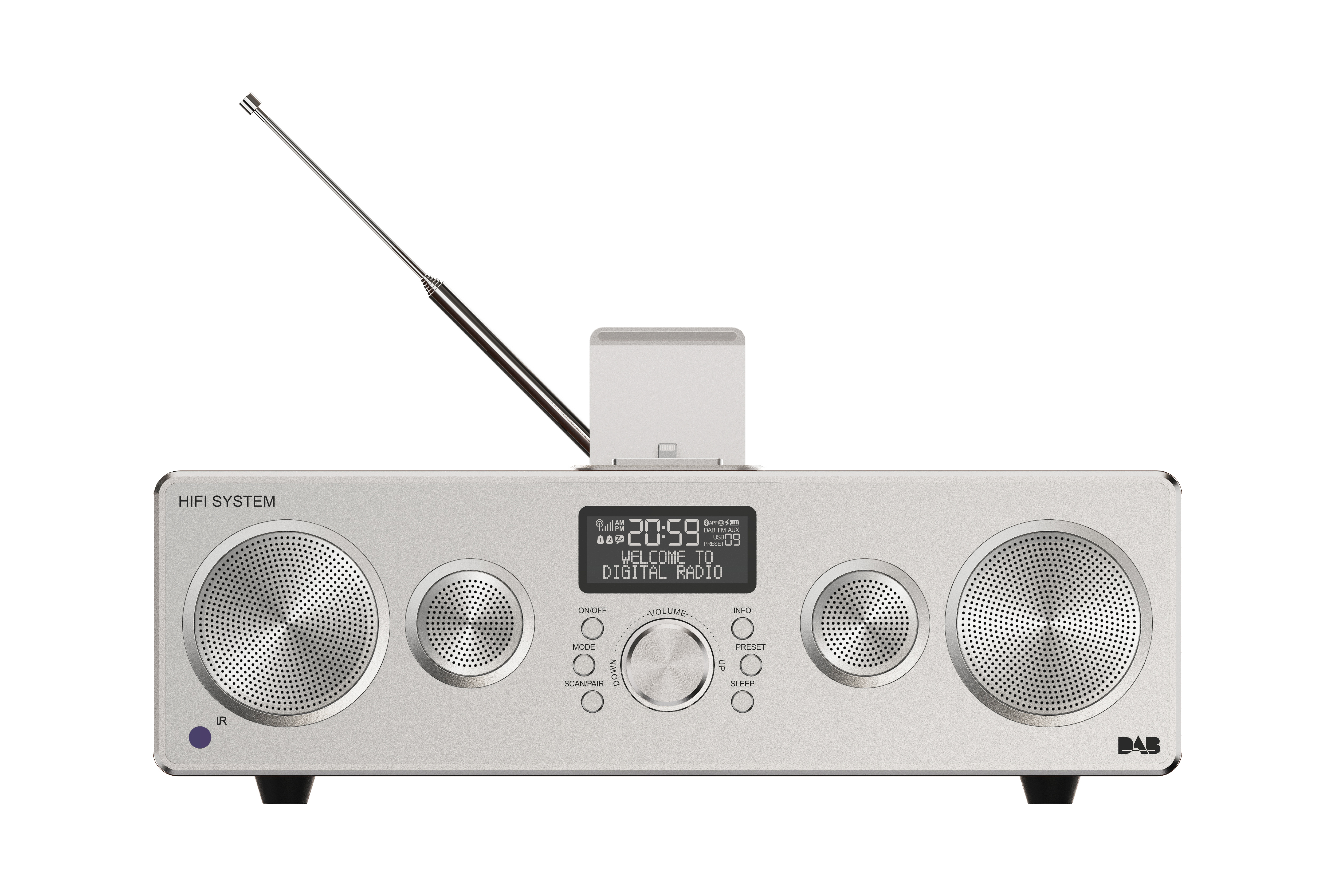 HIFI SYSTEM，loudspeaker box，Multimedia speaker，DAB，Bluetooth Speaker ，