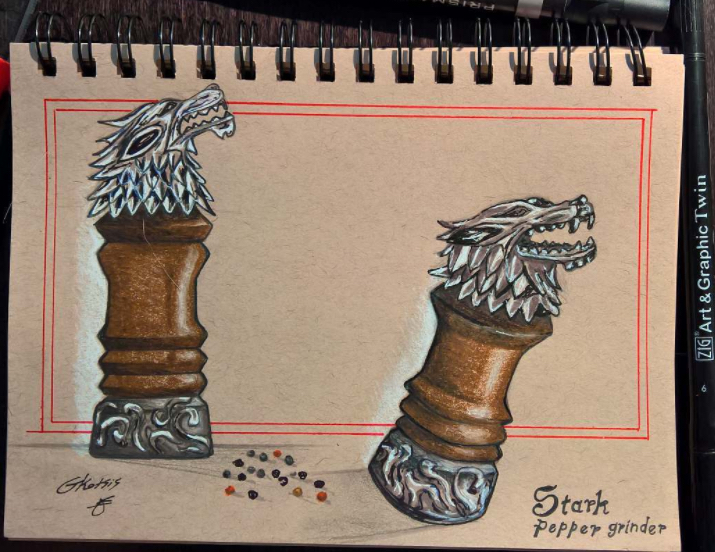 Hand drawn，draft，illustrated book，Sketch，