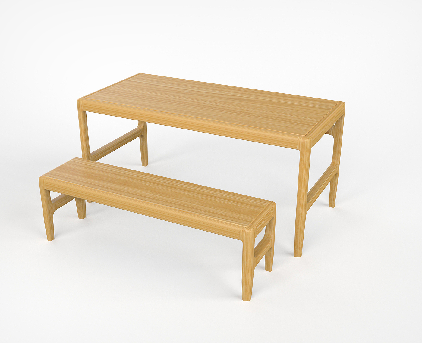 Table and stool，