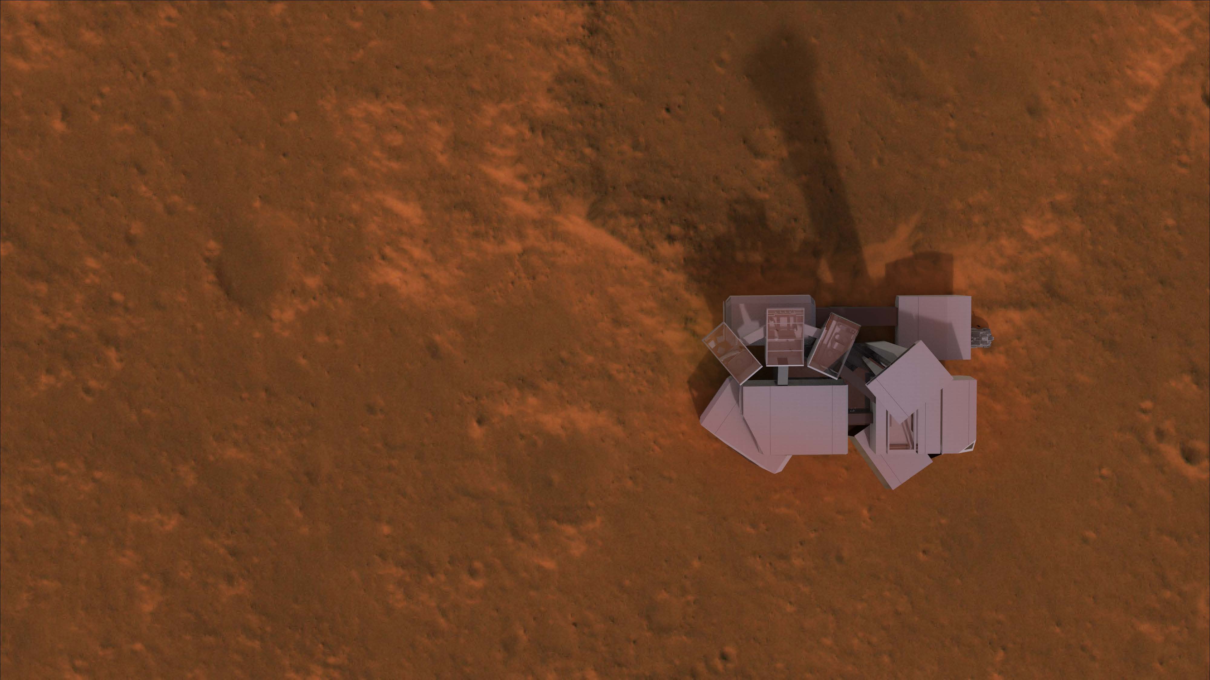 Exhibition design，future，Mars，