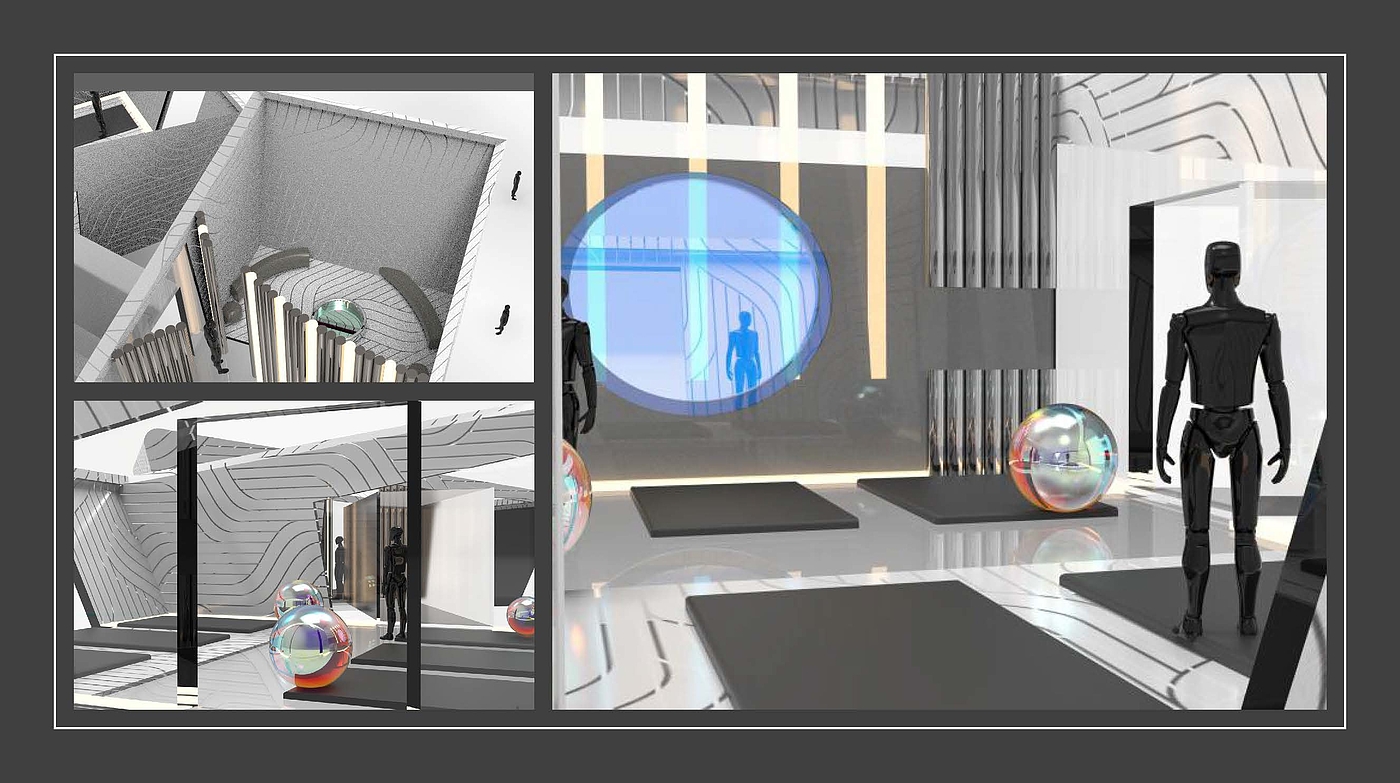 Exhibition design，future，Mars，