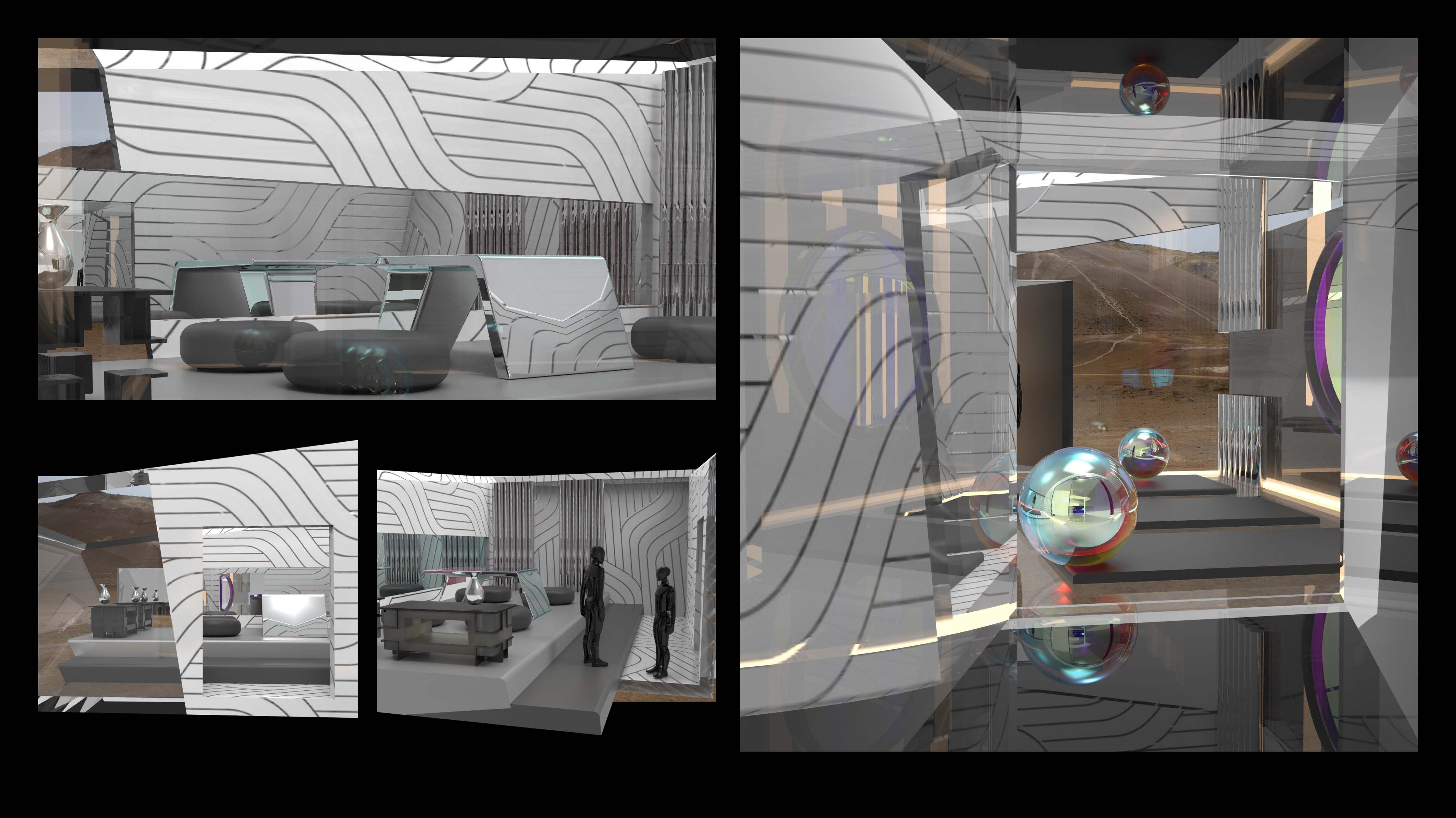 Exhibition design，future，Mars，