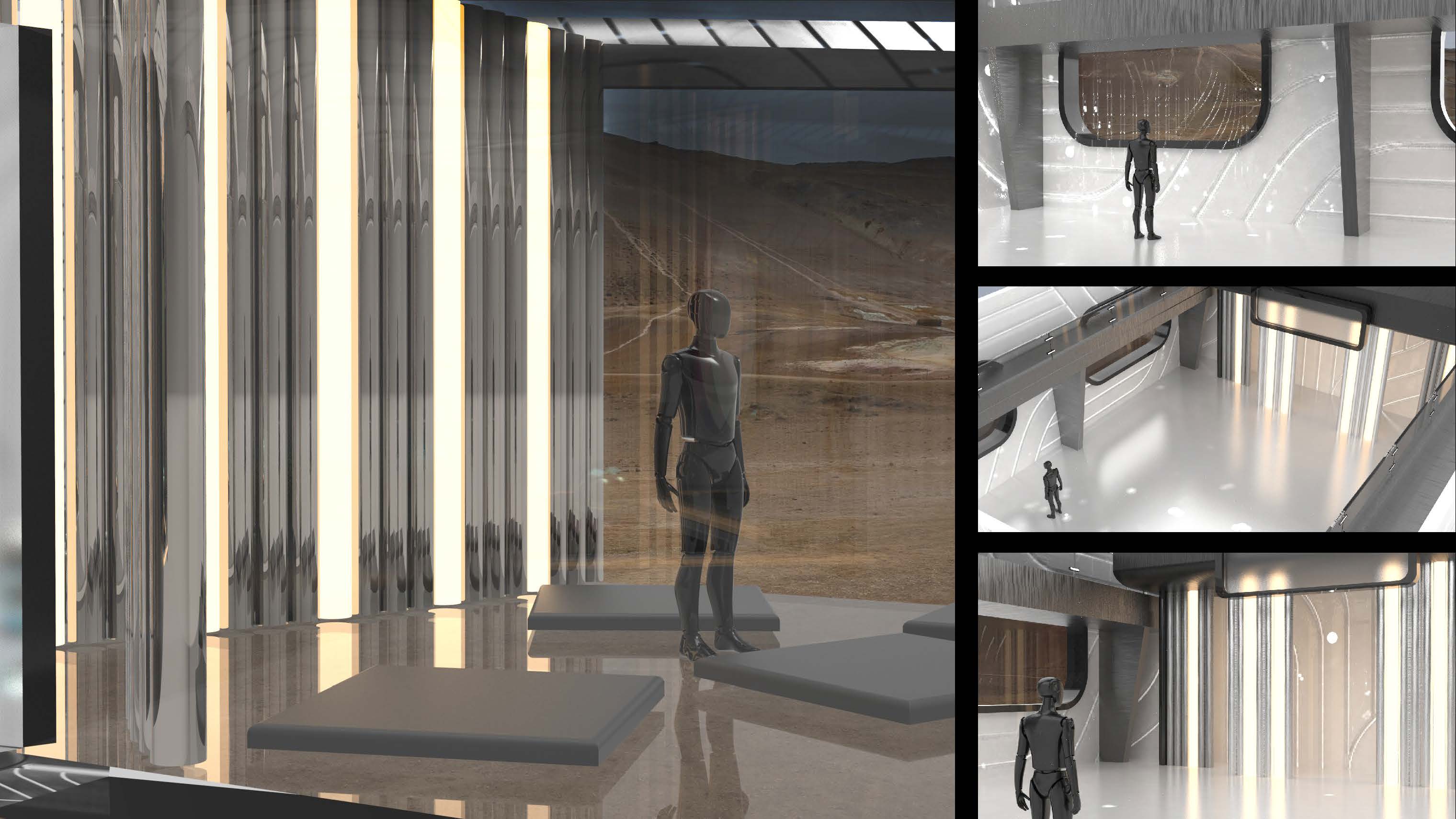 Exhibition design，future，Mars，