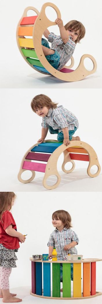 multi-function，children，rainbow，Rocking chair，