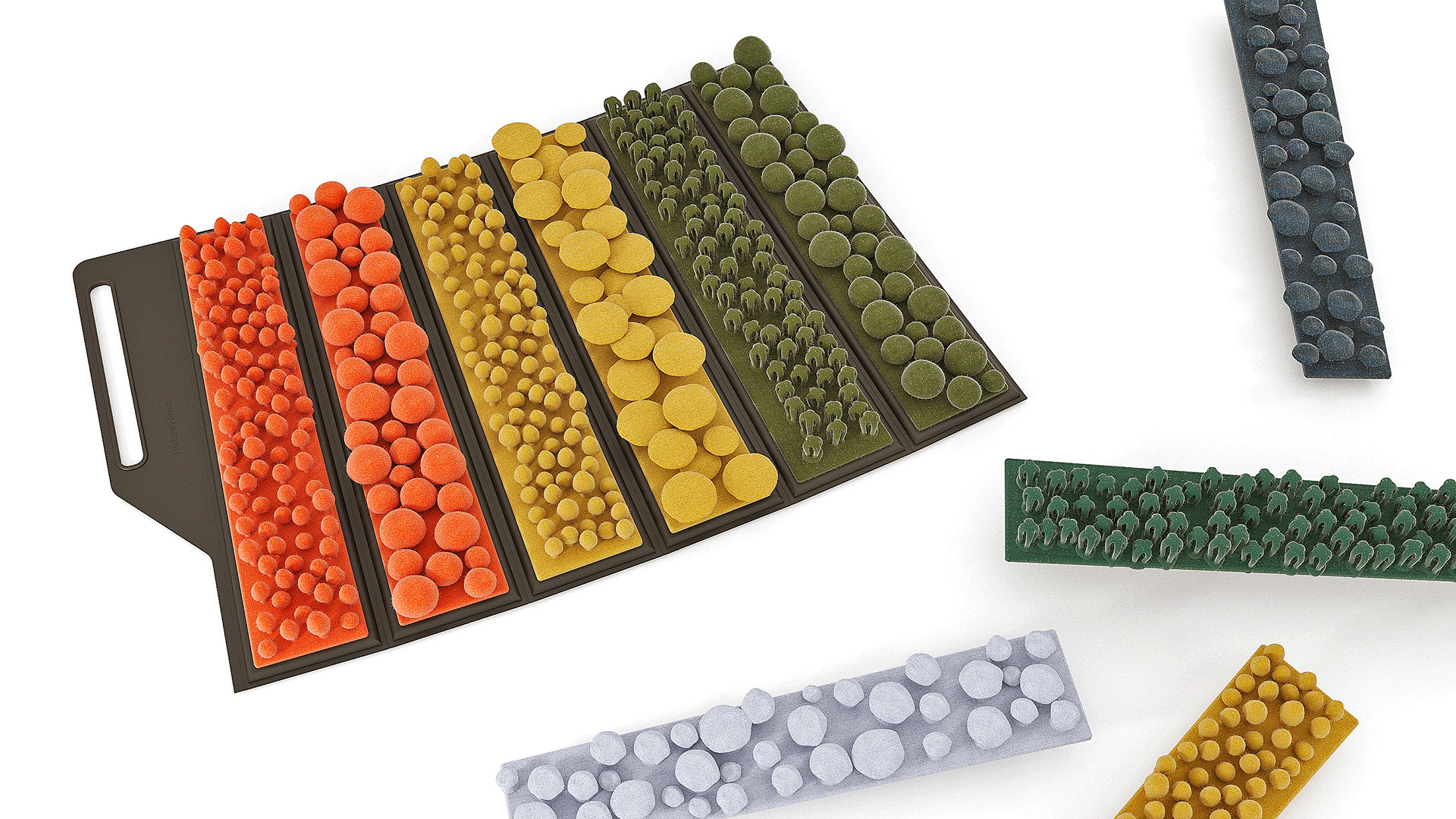 children，Auxiliary tools，Textured forest，medical apparatus and instruments，Tactile recognition，