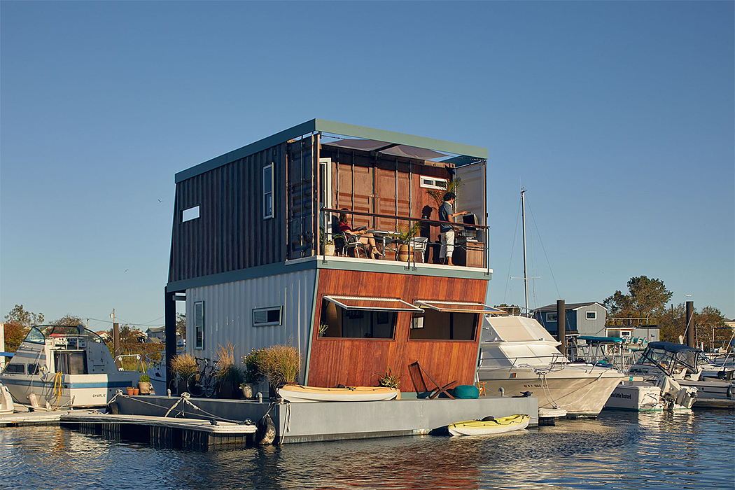 建筑设计，集装箱，废物利用，室内设计，James Whitaker)，