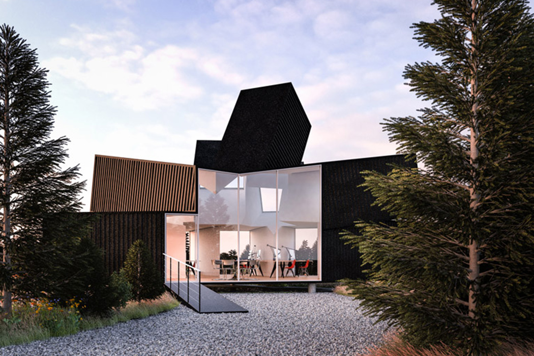 Architectural design，Container，Waste utilization，Interior design，James Whitaker)，