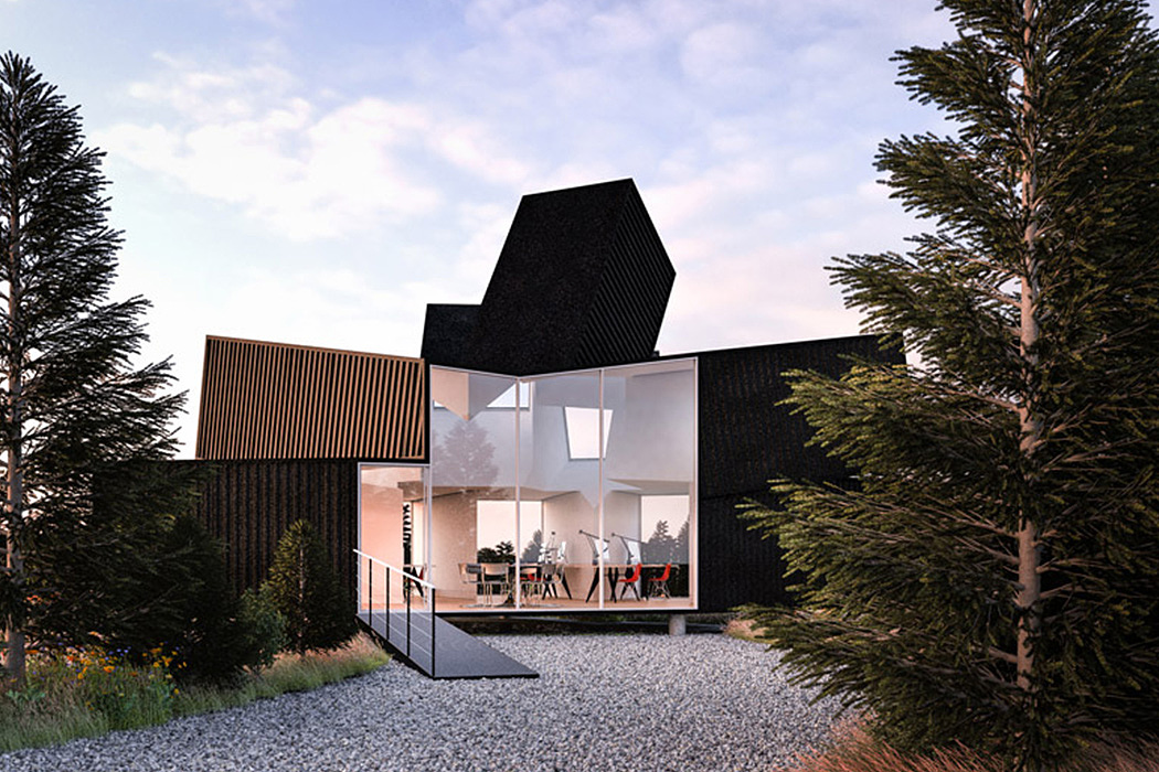 Architectural design，Container，Waste utilization，Interior design，James Whitaker)，