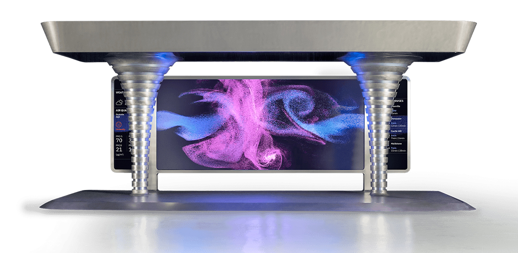 Charis NG，CAPS 2.0，Modern design，Air purification，Bus stop，science and technology，