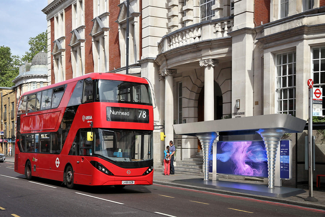 Charis NG，CAPS 2.0，Modern design，Air purification，Bus stop，science and technology，