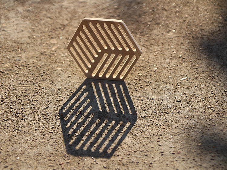 perspective，geometry，three-dimensional，originality，Coaster，woodiness，Find life，