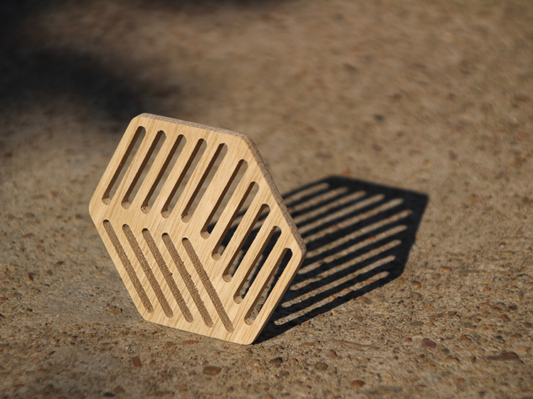 perspective，geometry，three-dimensional，originality，Coaster，woodiness，Find life，