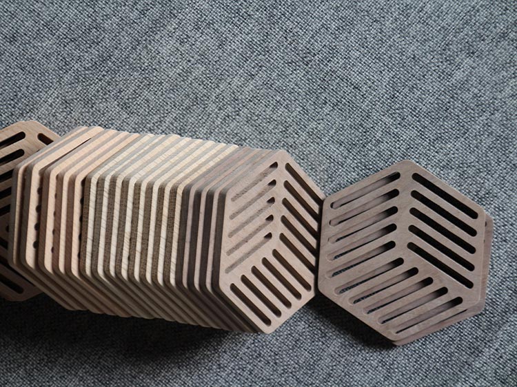 perspective，geometry，three-dimensional，originality，Coaster，woodiness，Find life，