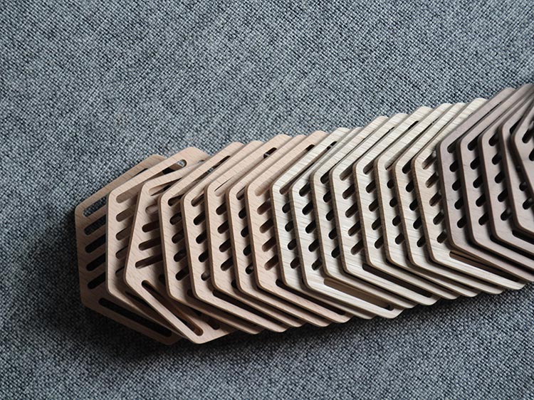 perspective，geometry，three-dimensional，originality，Coaster，woodiness，Find life，