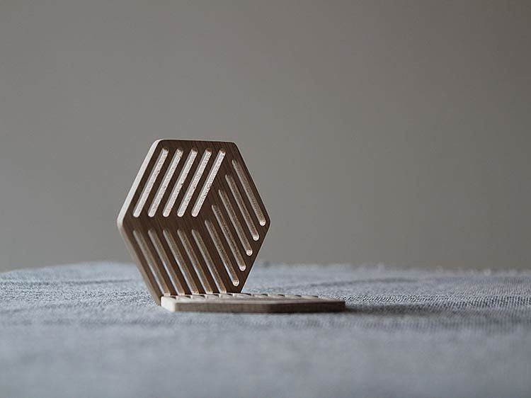 perspective，geometry，three-dimensional，originality，Coaster，woodiness，Find life，