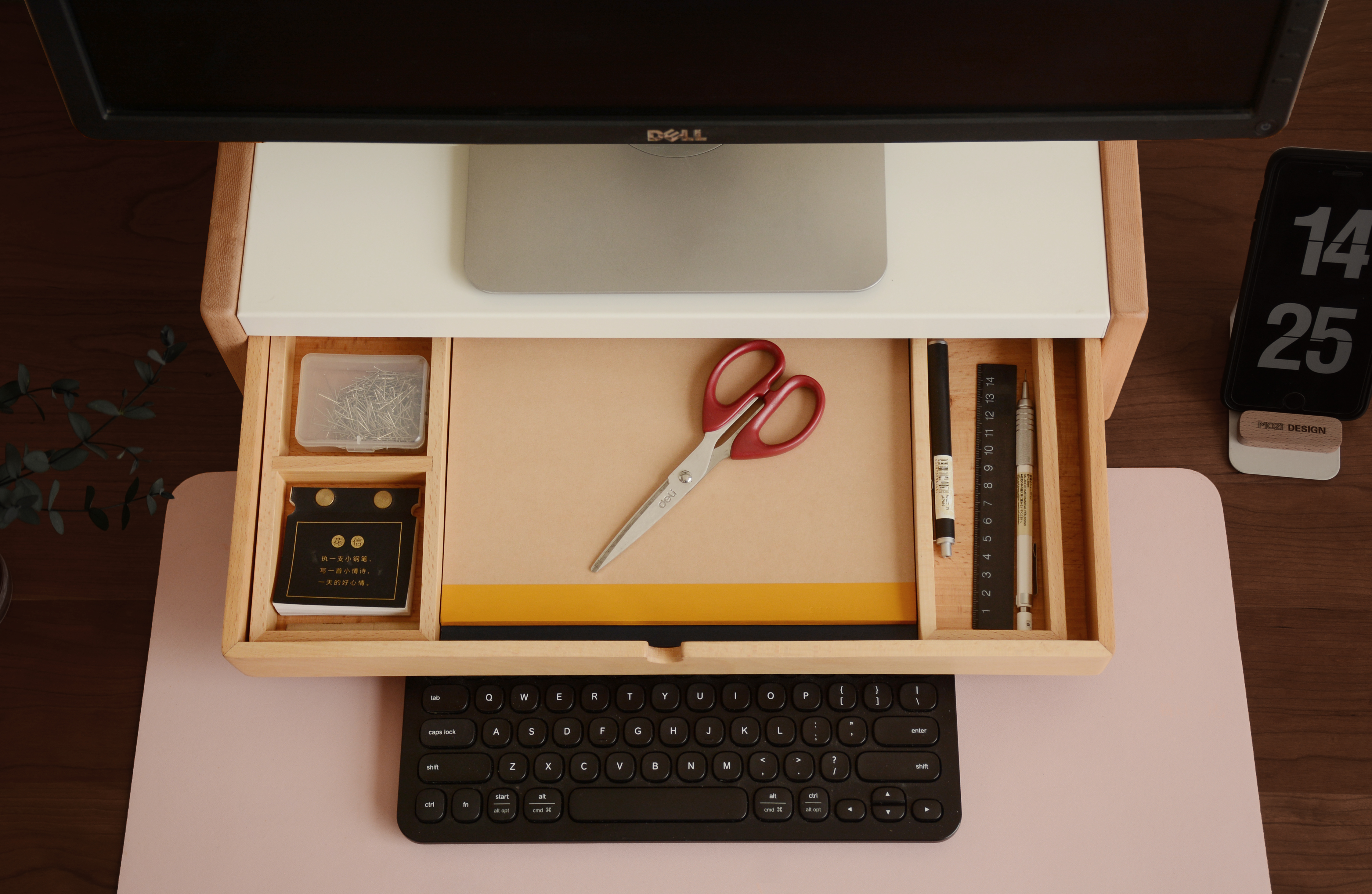 Office goods - desktop storage display heightening rack，