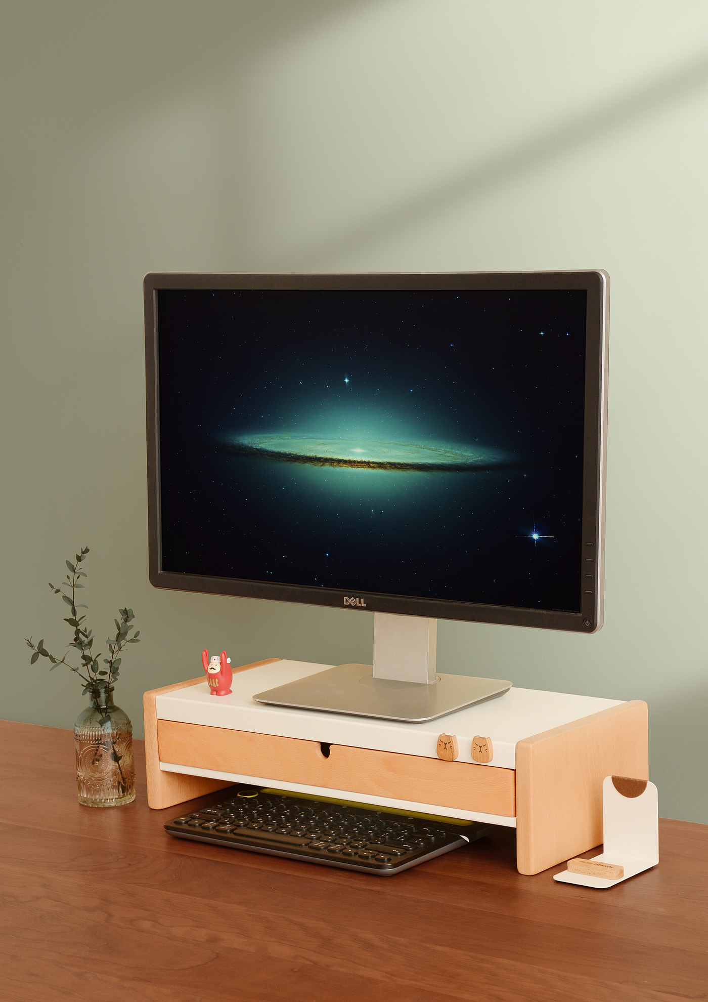 Office goods - desktop storage display heightening rack，