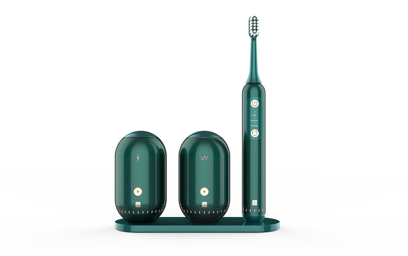 Electric toothbrush，UV antivirus，portable source，portable battery，toothbrush，