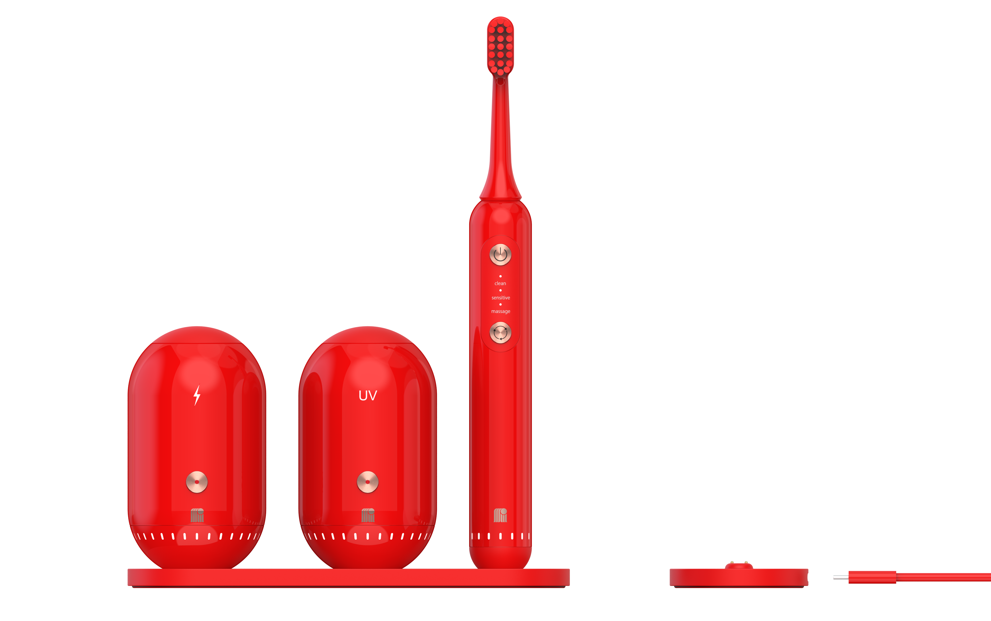 Electric toothbrush，UV antivirus，portable source，portable battery，toothbrush，