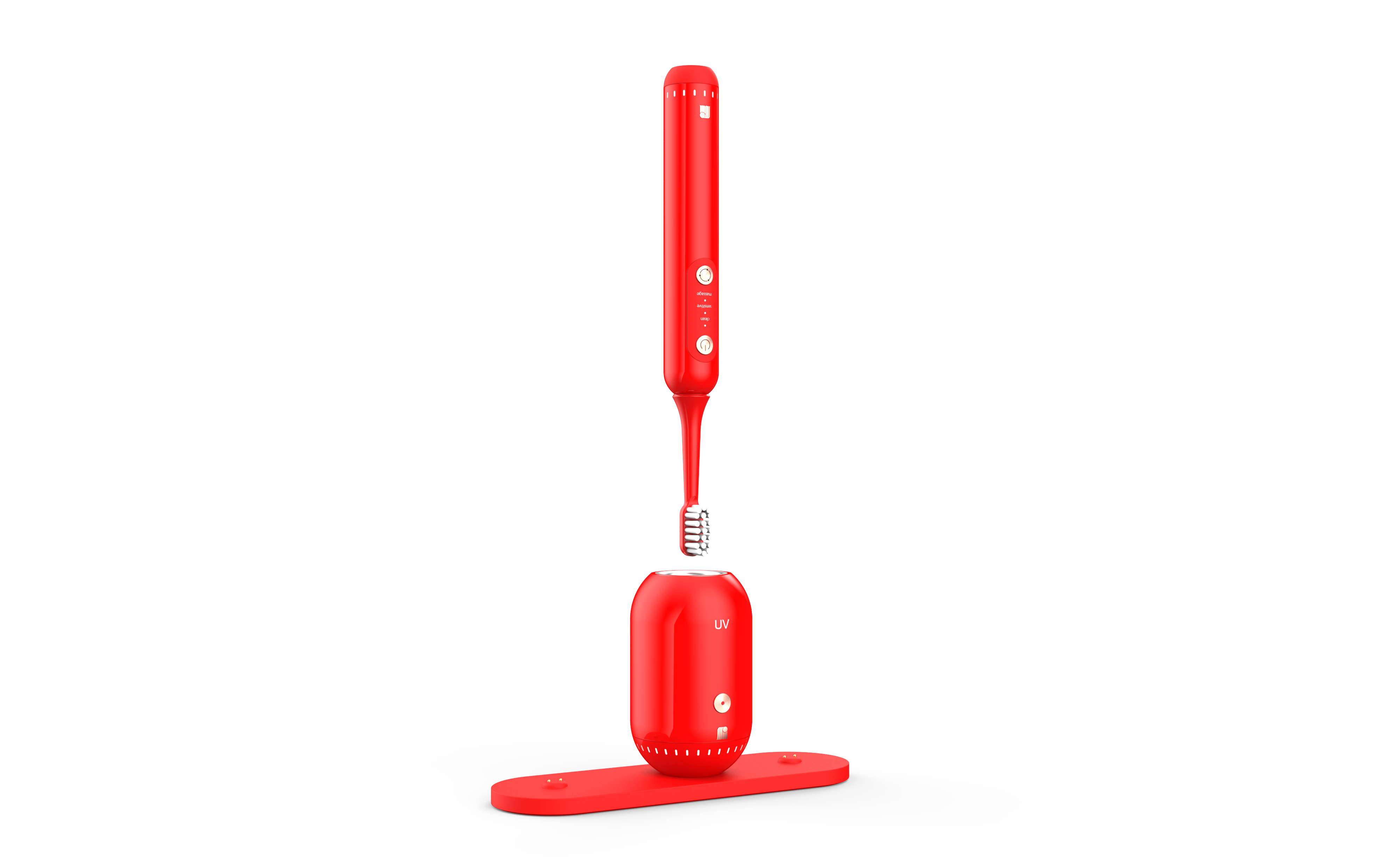 Electric toothbrush，UV antivirus，portable source，portable battery，toothbrush，