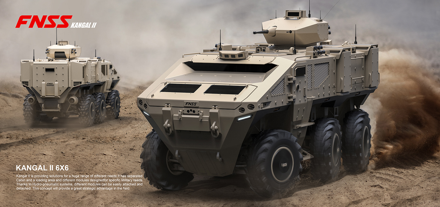 KANGAL，vehicle，Military vehicles，industrial design，