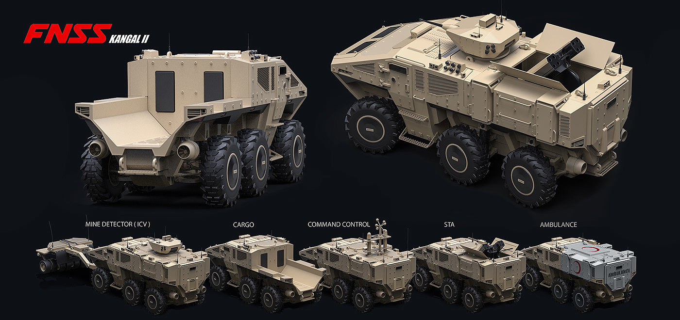 KANGAL，vehicle，Military vehicles，industrial design，