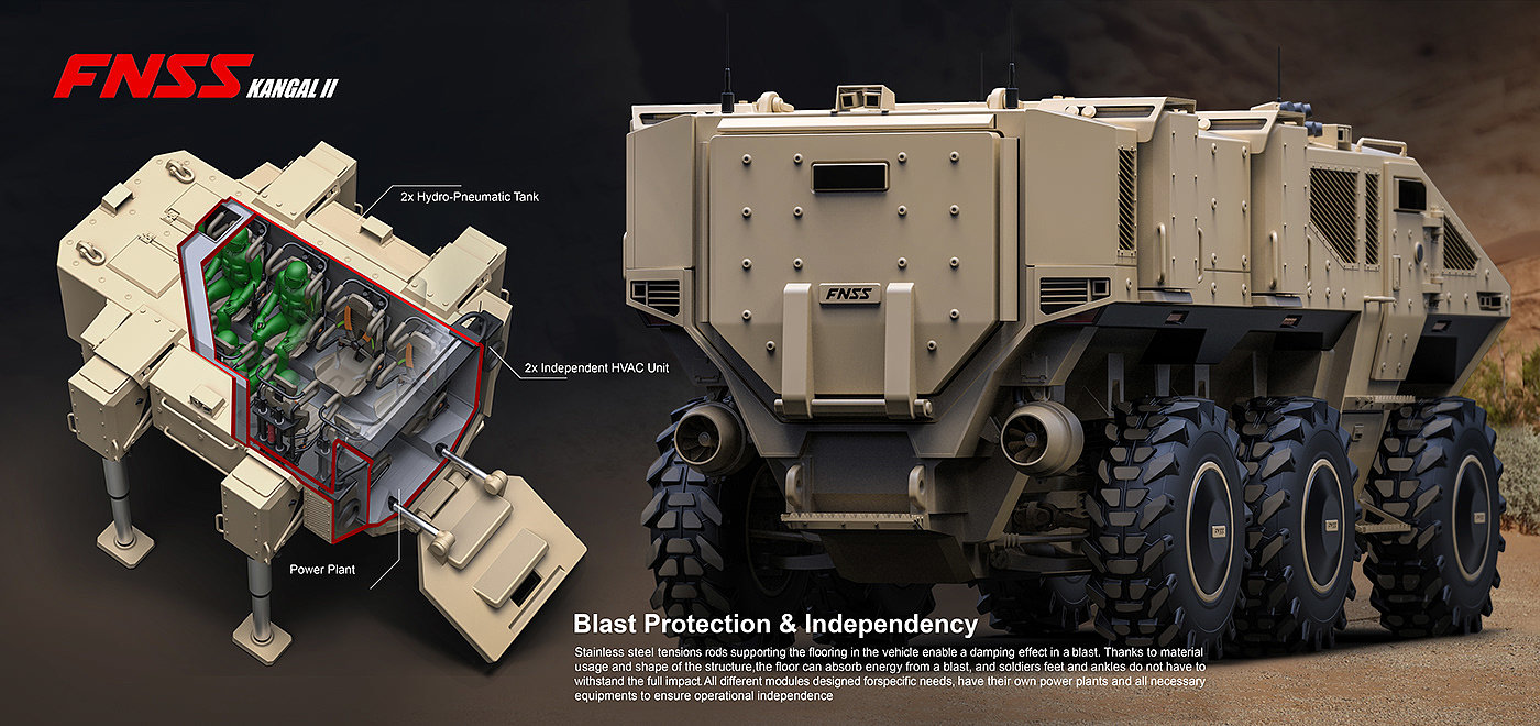 KANGAL，vehicle，Military vehicles，industrial design，