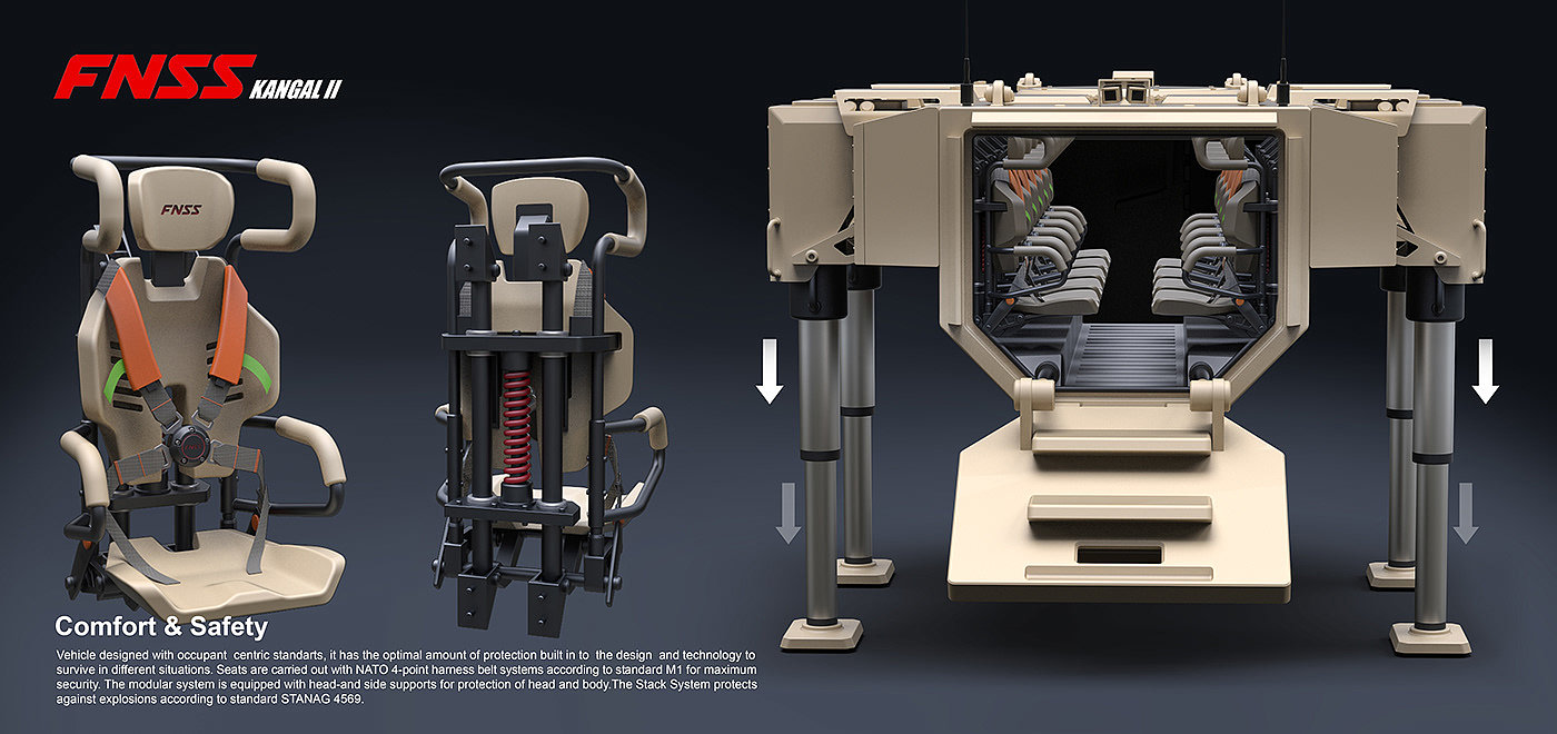 KANGAL，vehicle，Military vehicles，industrial design，