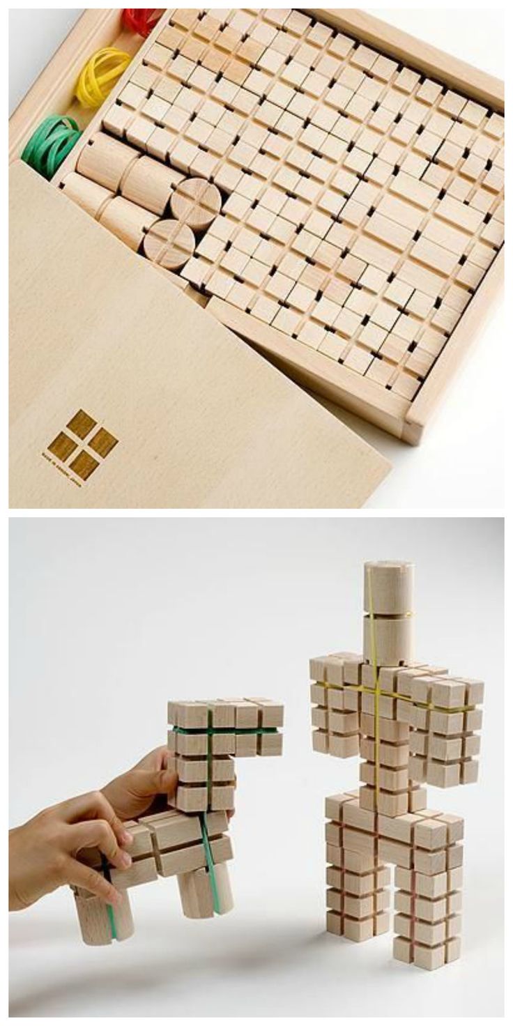 Children's Toys，Wood，elastic，Architecture，