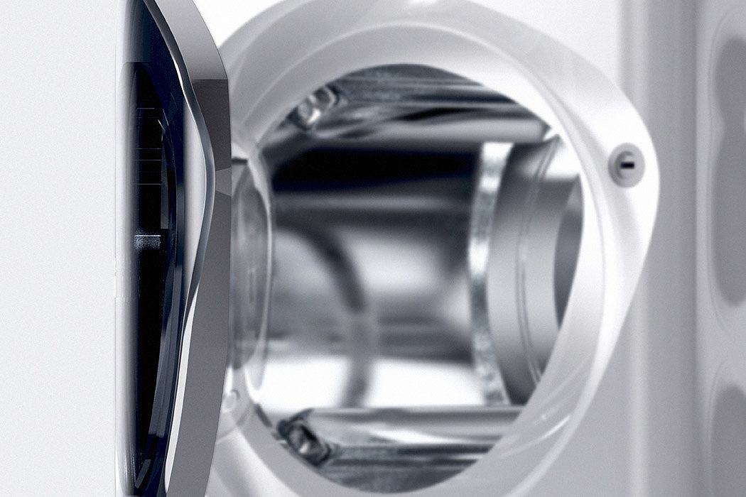 Washing machine，Household Electric Appliances，Integrated washing and drying，industrial design，