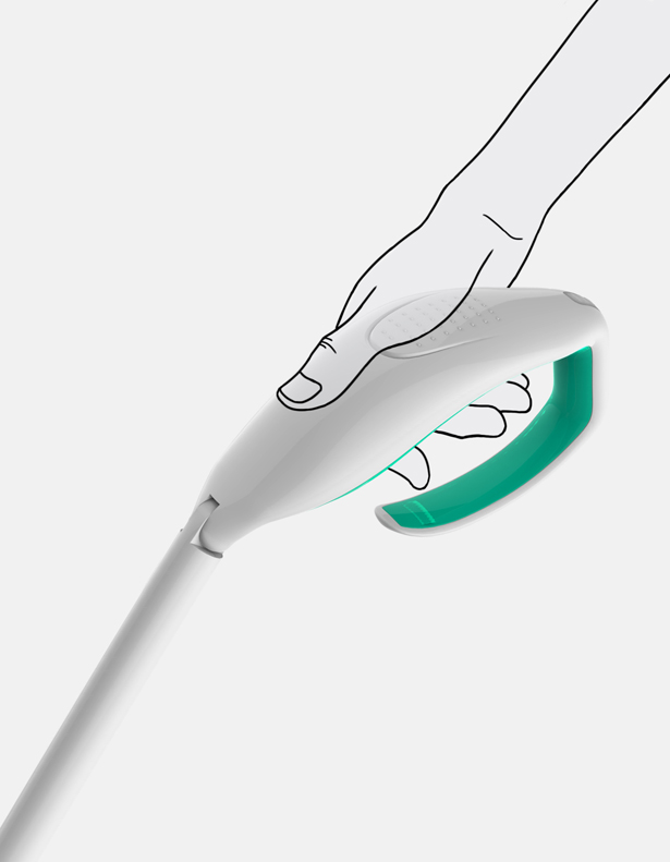 a cane，Hanger，rattan，Sensing signal，