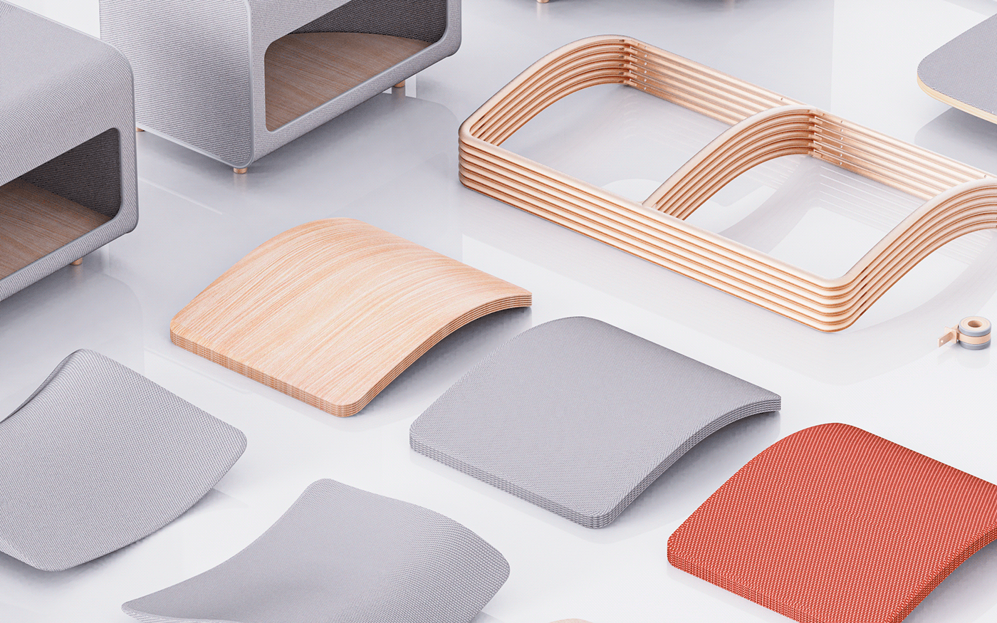 space，desk，wheel，private，