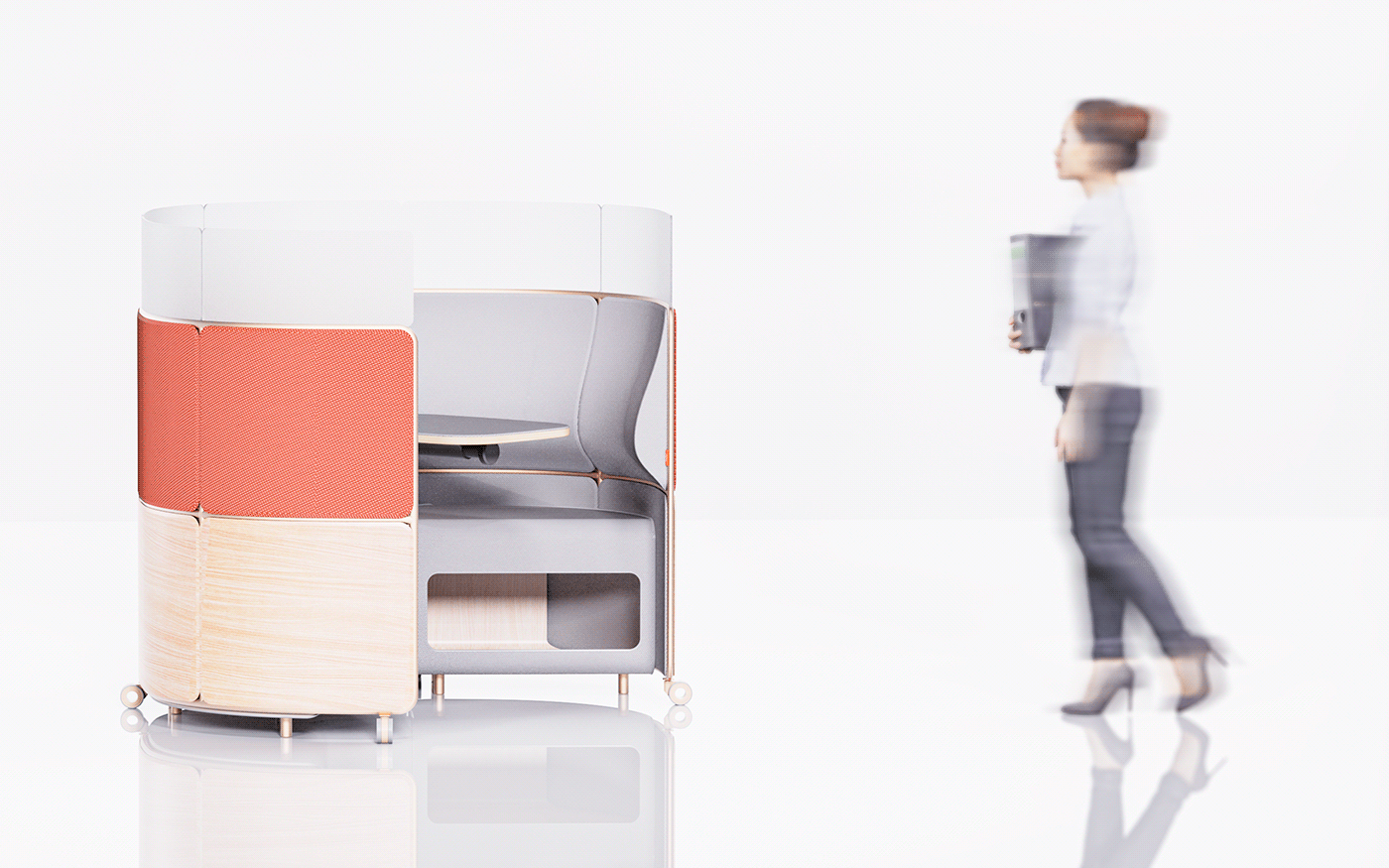 space，desk，wheel，private，