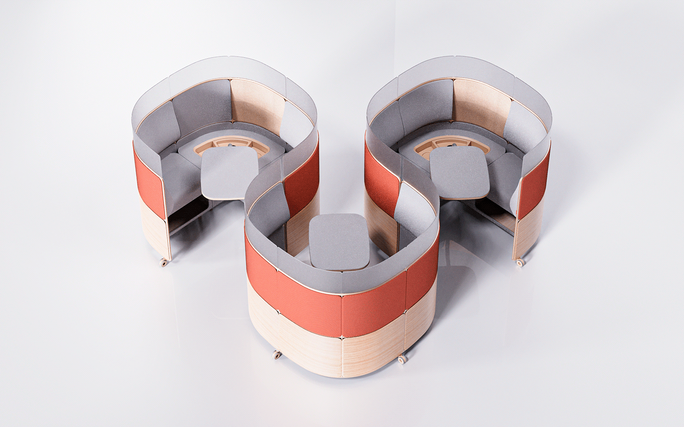 space，desk，wheel，private，