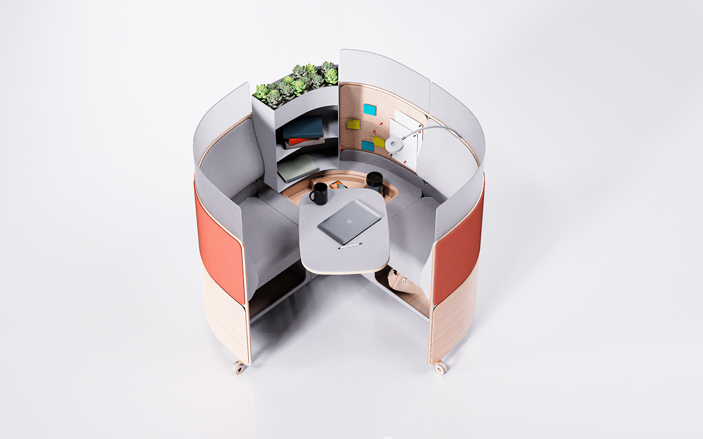 space，desk，wheel，private，