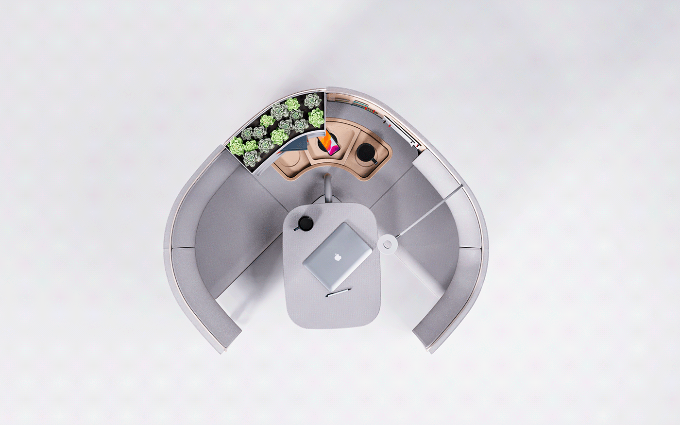 space，desk，wheel，private，