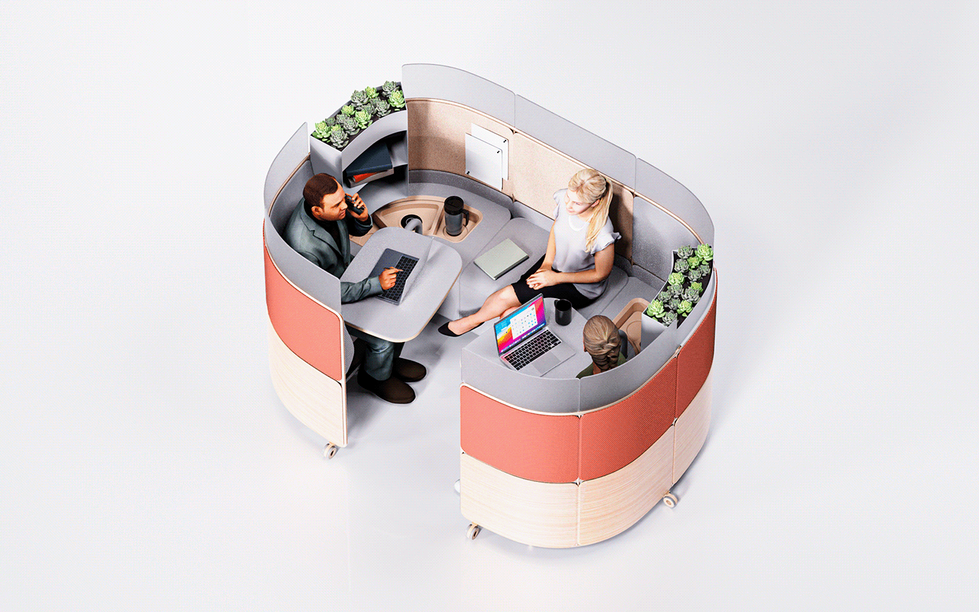 space，desk，wheel，private，